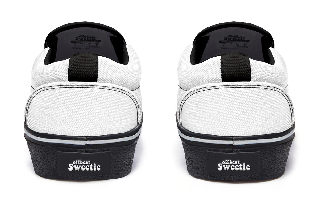 Marshmallow White Slip Ons