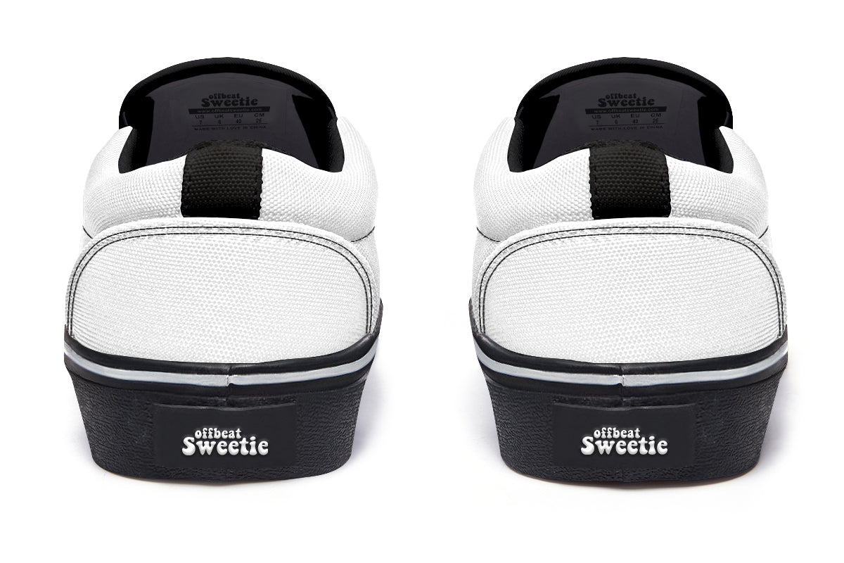 Marshmallow White Slip Ons