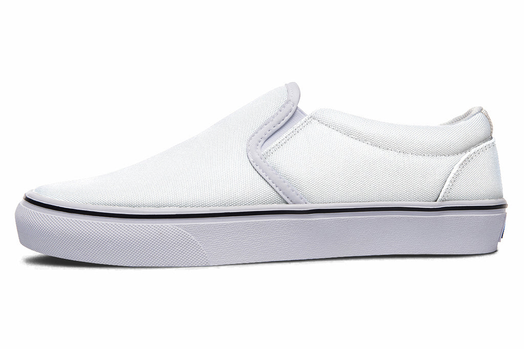 Marshmallow White Slip Ons