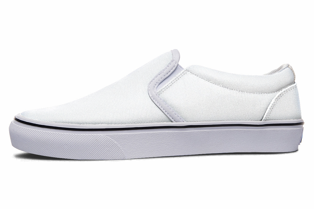 Marshmallow White Slip Ons