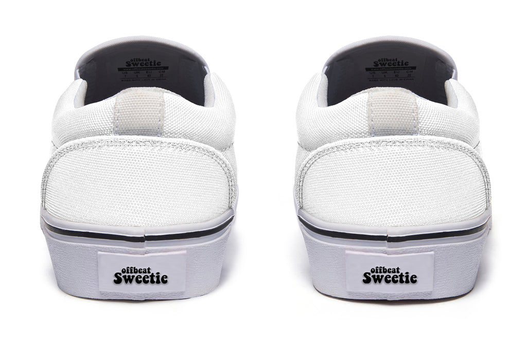 Marshmallow White Slip Ons