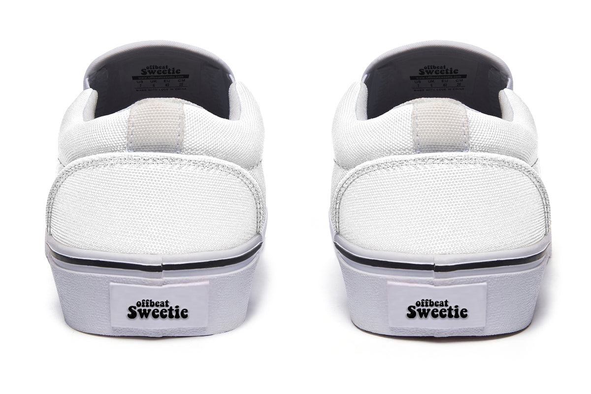 Marshmallow White Slip Ons