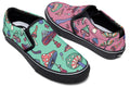 Mismatched Mushrooms Slip Ons - Offbeat Sweetie