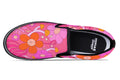 Molly's Pink Retro Daisies Slip Ons