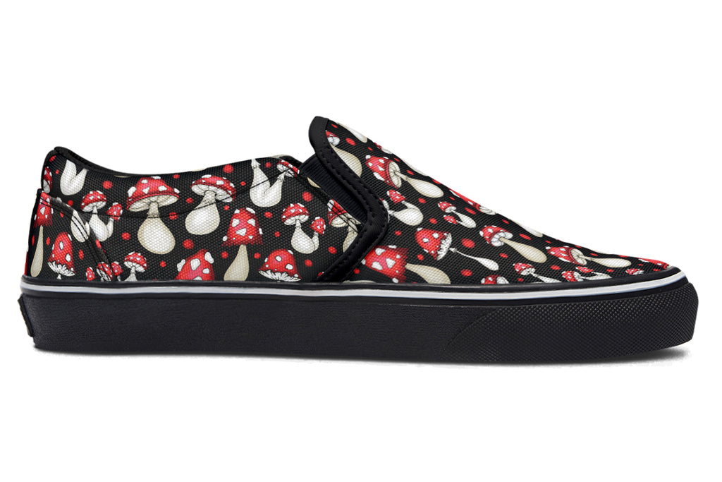 Mushrooms Slip Ons - Offbeat Sweetie