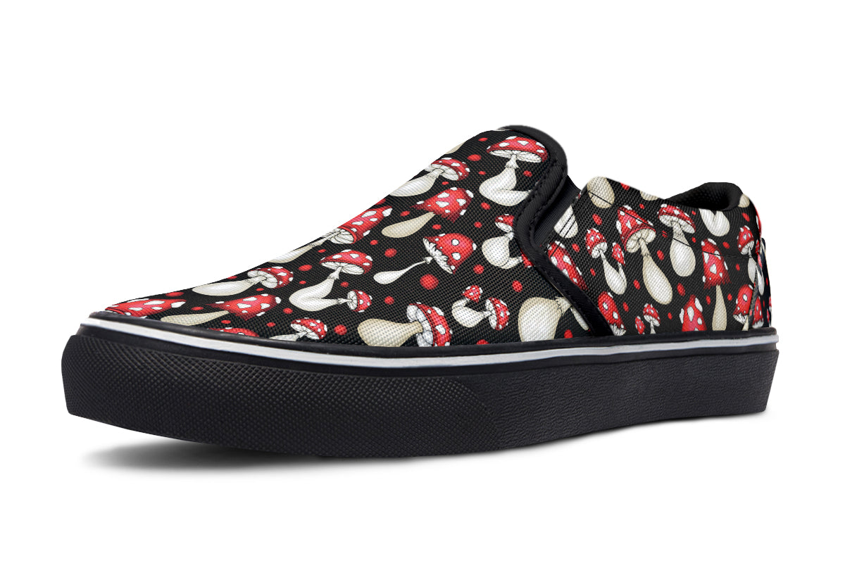 Mushrooms Slip Ons - Offbeat Sweetie
