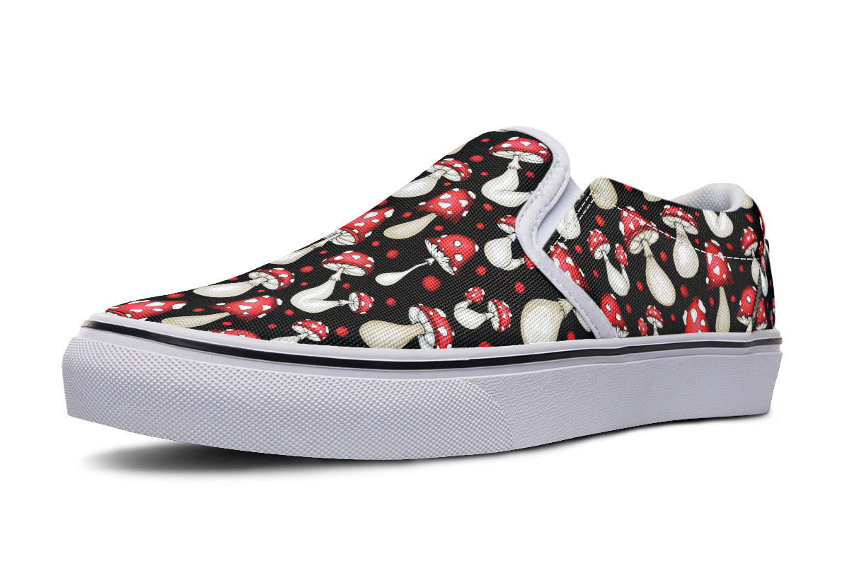 Mushrooms Slip Ons - Offbeat Sweetie