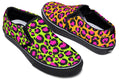 Neon Leopard x Neon Safari Mismatch Slip Ons