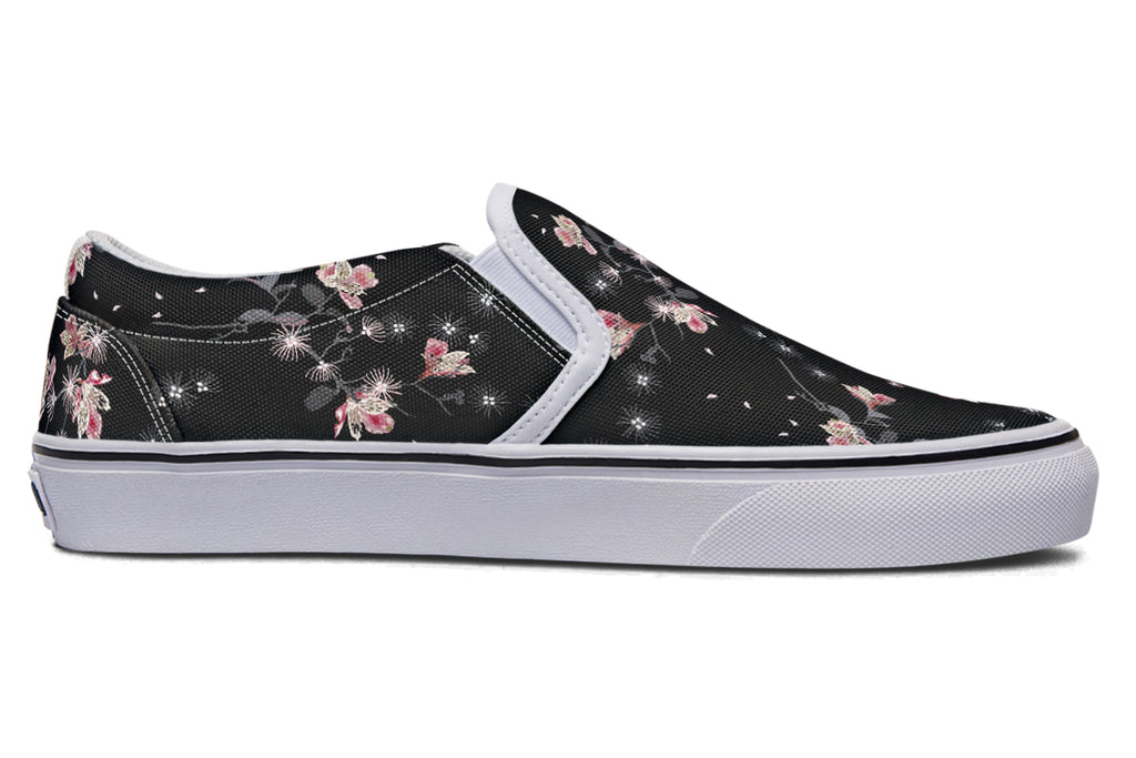 Night Garden Slip Ons - Offbeat Sweetie