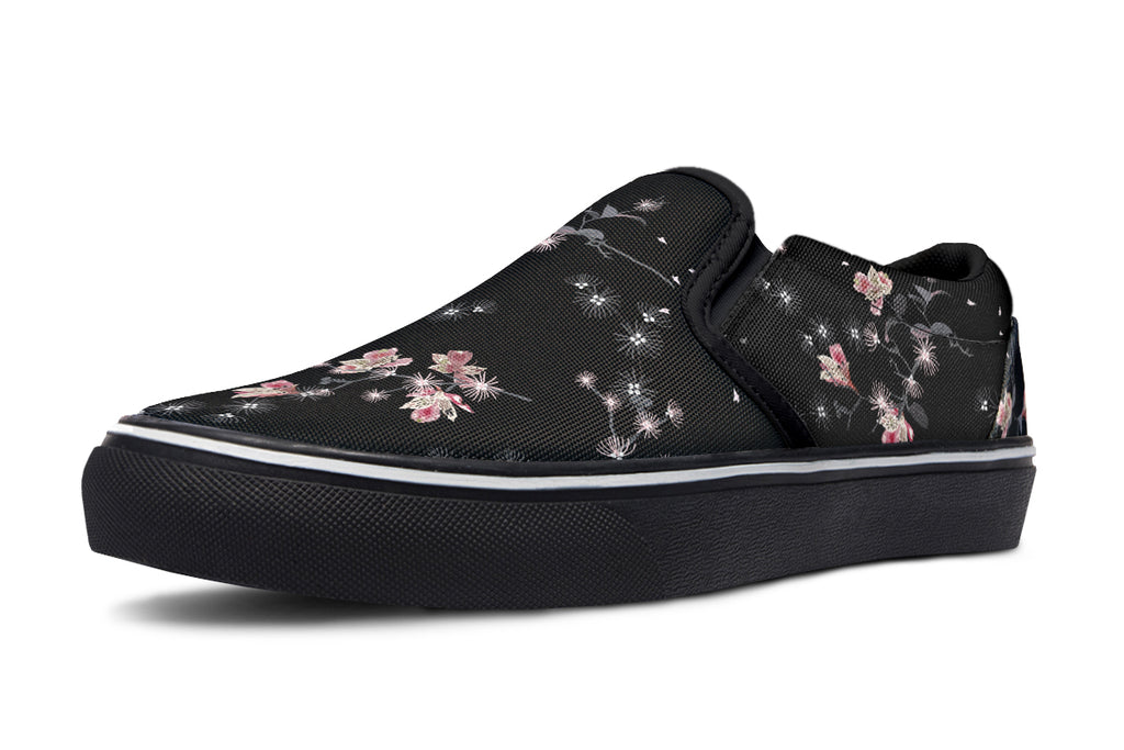 Night Garden Slip Ons - Offbeat Sweetie