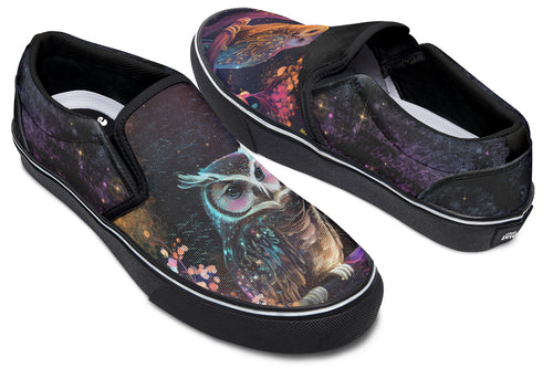Owls Slip Ons - Offbeat Sweetie