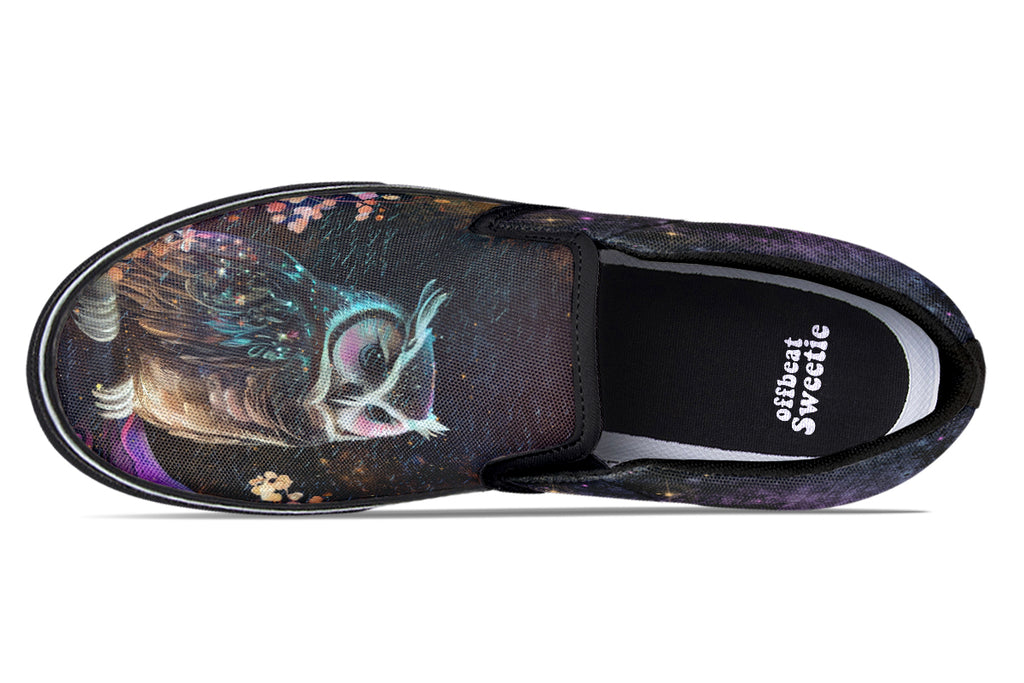 Owls Slip Ons - Offbeat Sweetie