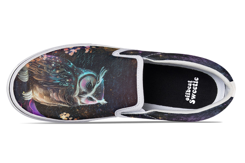 Owls Slip Ons - Offbeat Sweetie