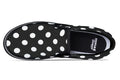 Paint It Black Polka Dot Slip Ons