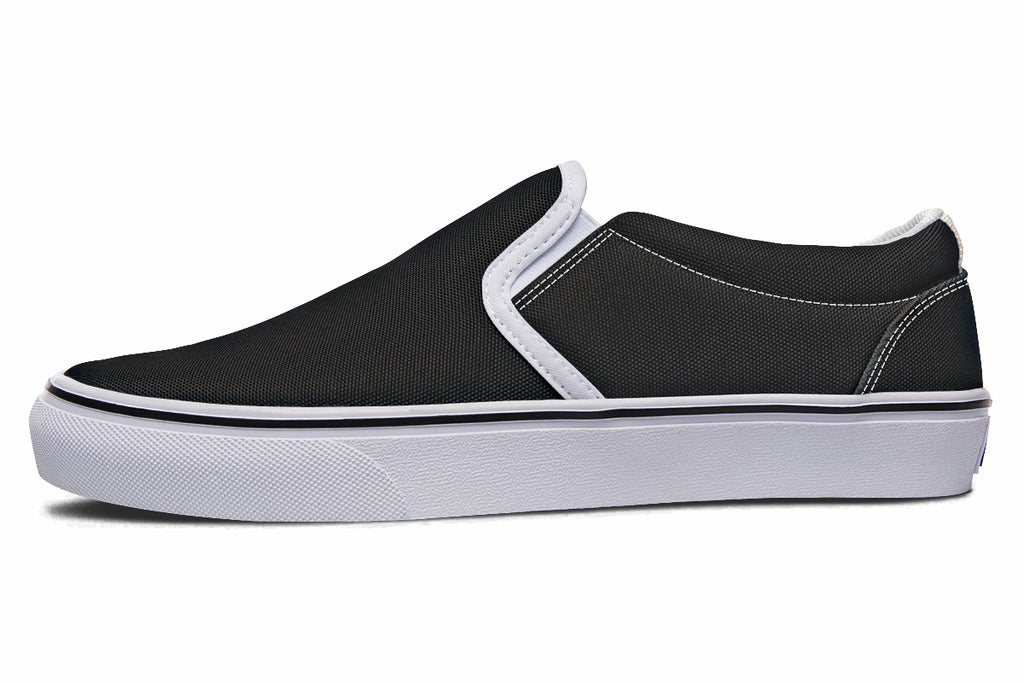 Paint It Black Slip Ons - Offbeat Sweetie