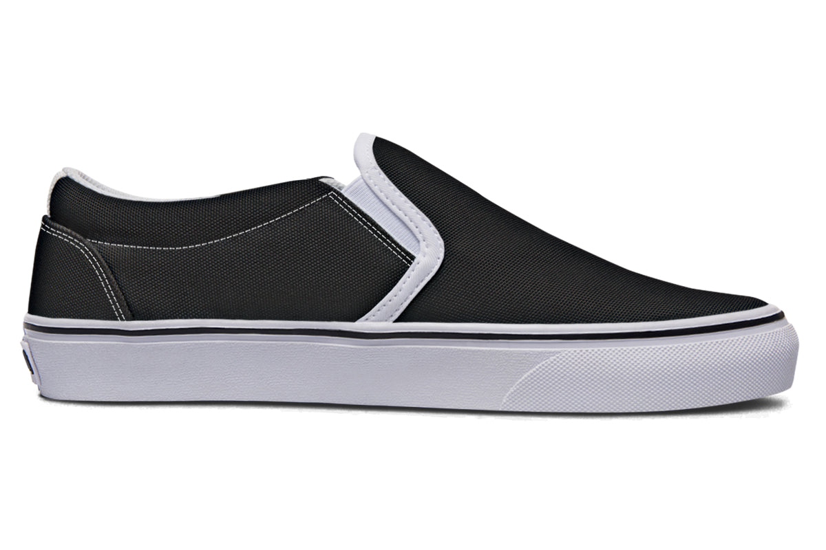 Paint It Black Slip Ons - Offbeat Sweetie