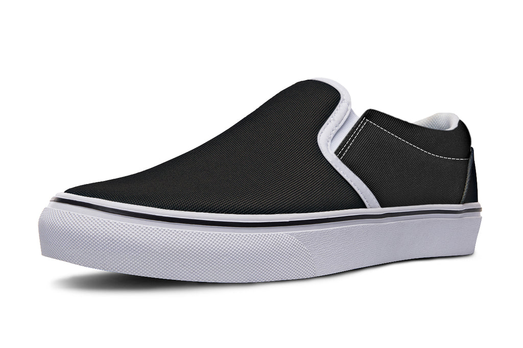 Paint It Black Slip Ons - Offbeat Sweetie