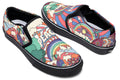 Peace And Love Slip Ons - Offbeat Sweetie