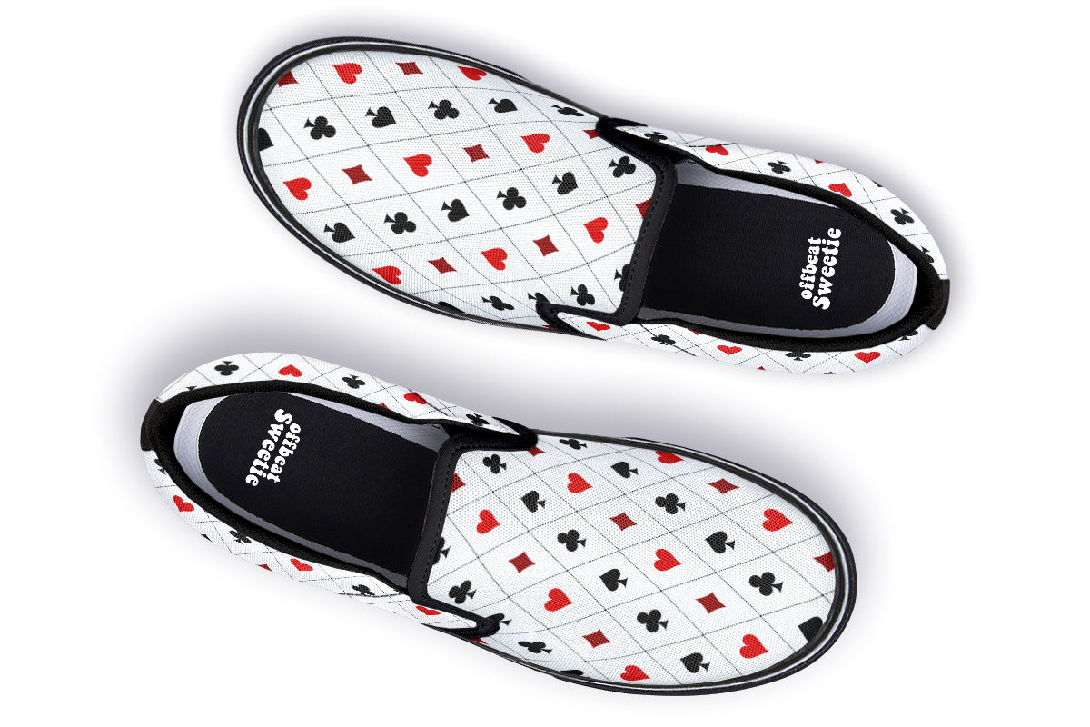 Poker Slip Ons - Offbeat Sweetie