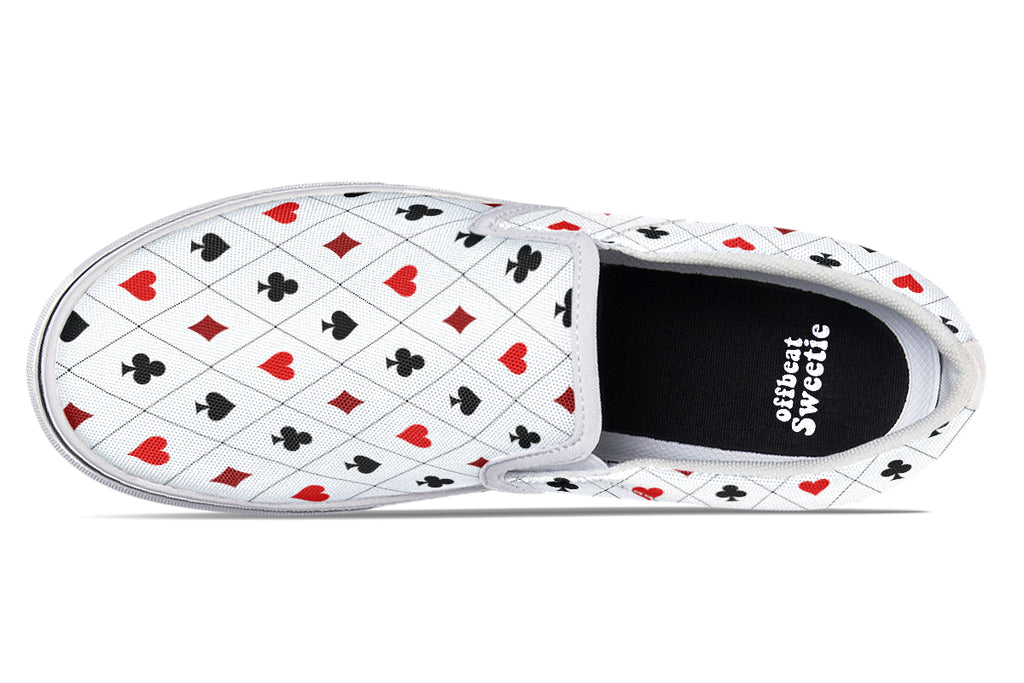 Poker Slip Ons - Offbeat Sweetie