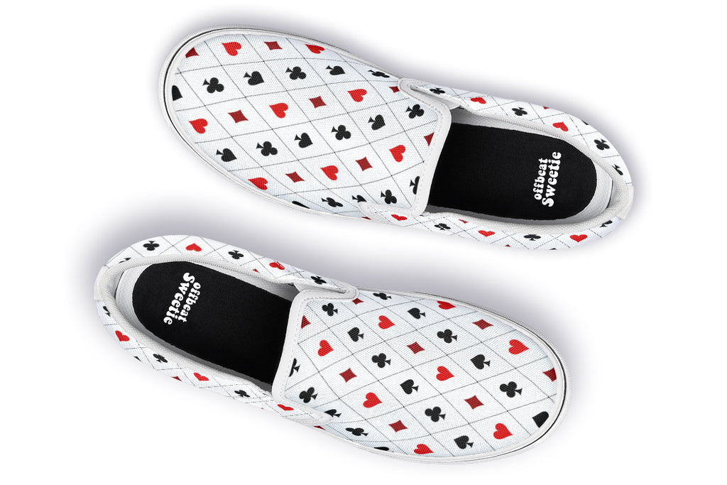 Poker Slip Ons - Offbeat Sweetie