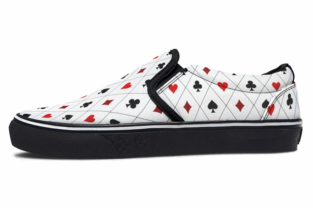 Poker Slip Ons - Offbeat Sweetie