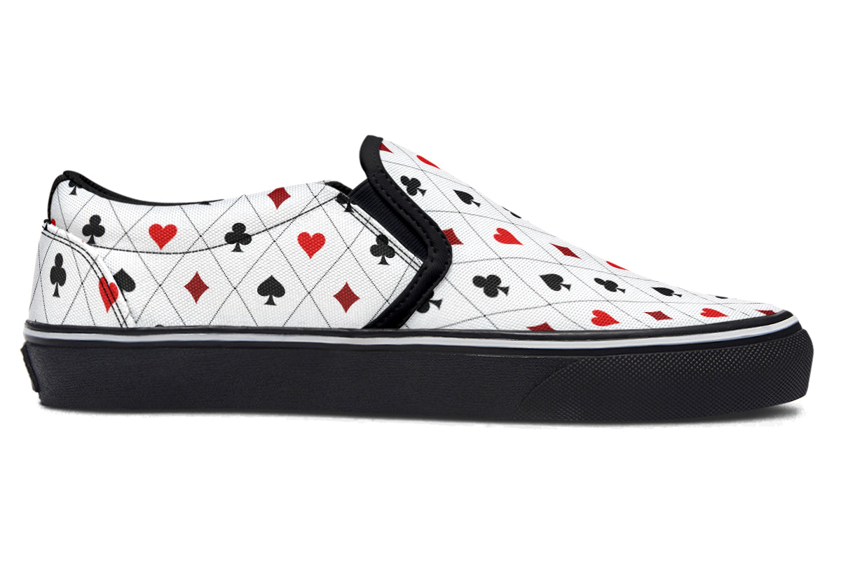 Poker Slip Ons - Offbeat Sweetie