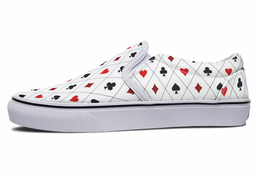 Poker Slip Ons - Offbeat Sweetie