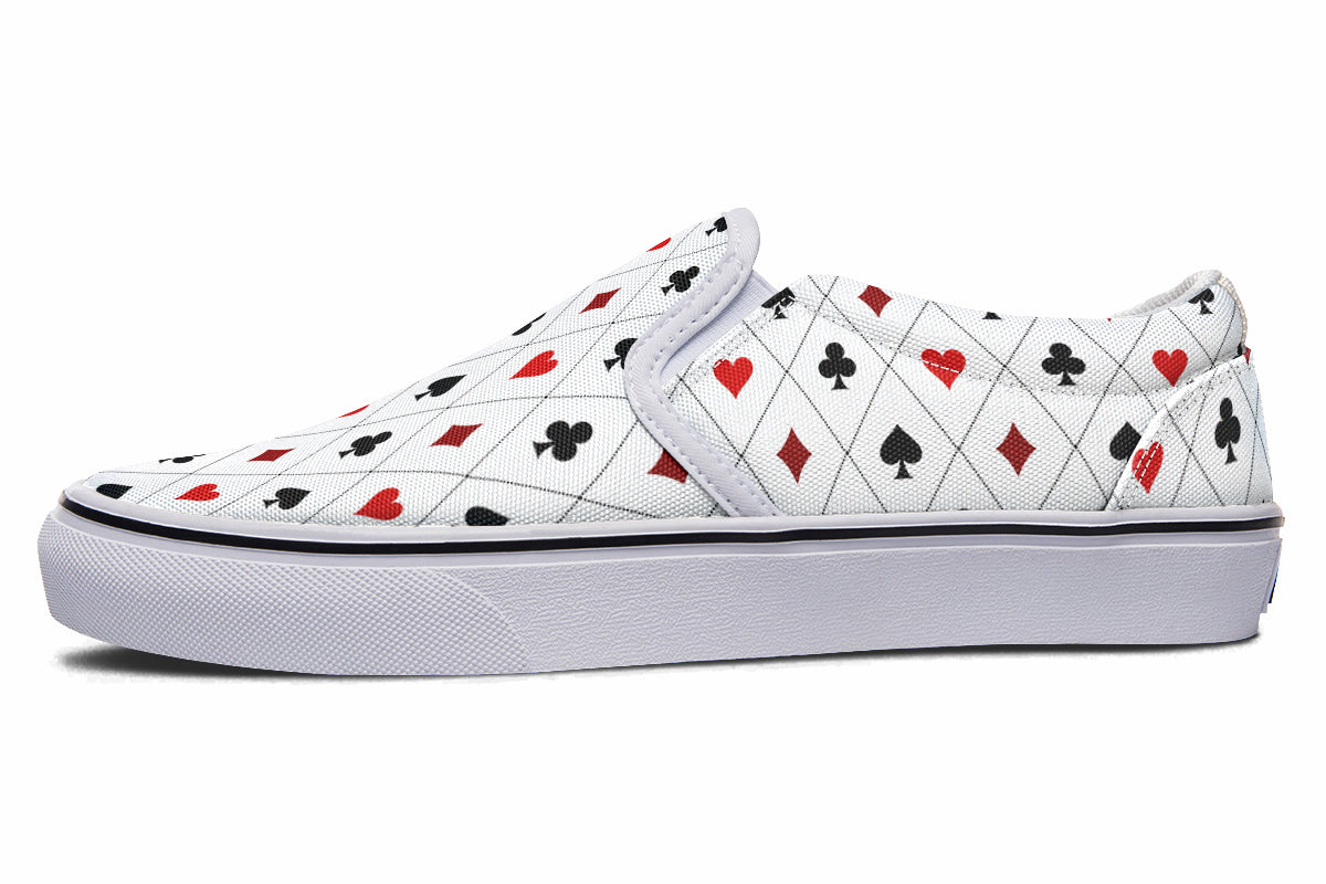 Poker Slip Ons - Offbeat Sweetie