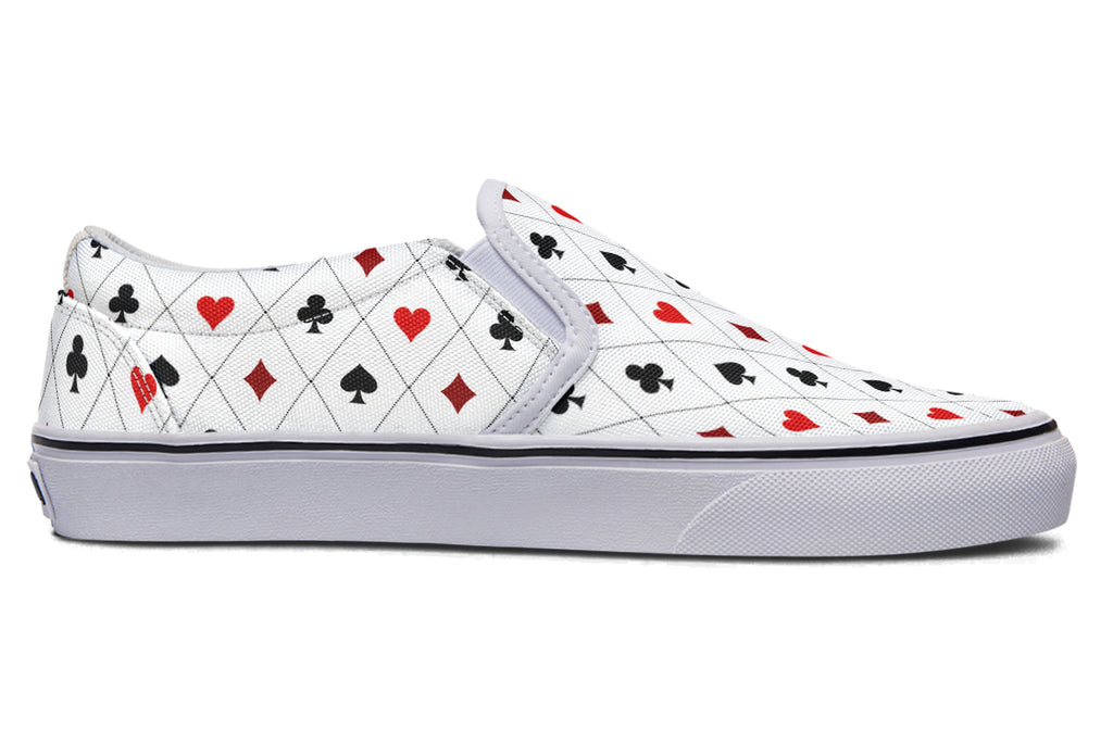 Poker Slip Ons - Offbeat Sweetie