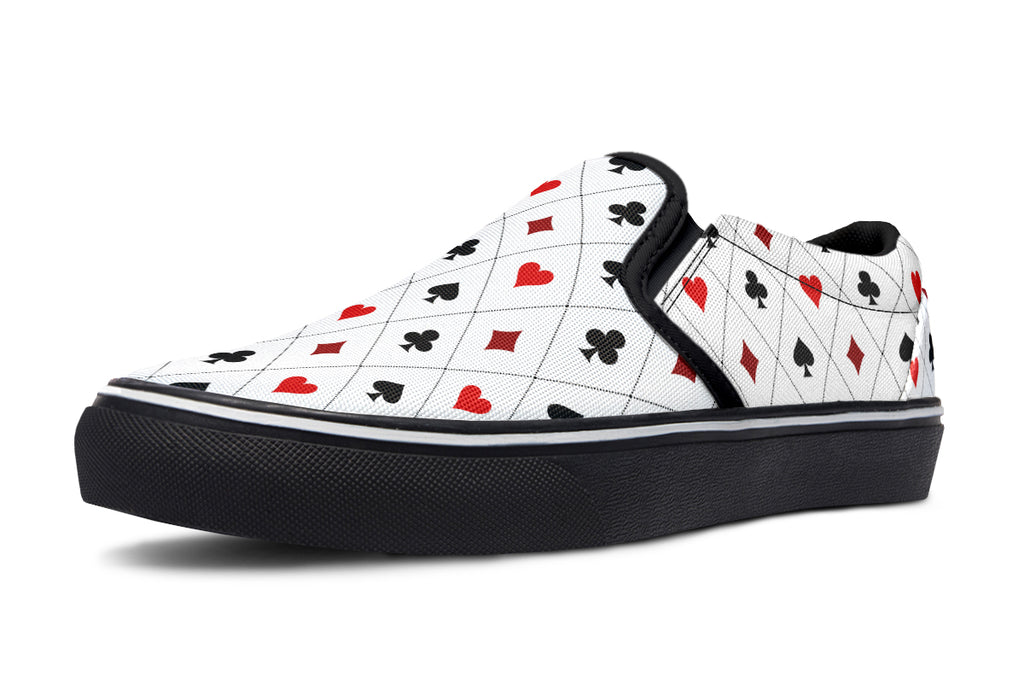 Poker Slip Ons - Offbeat Sweetie