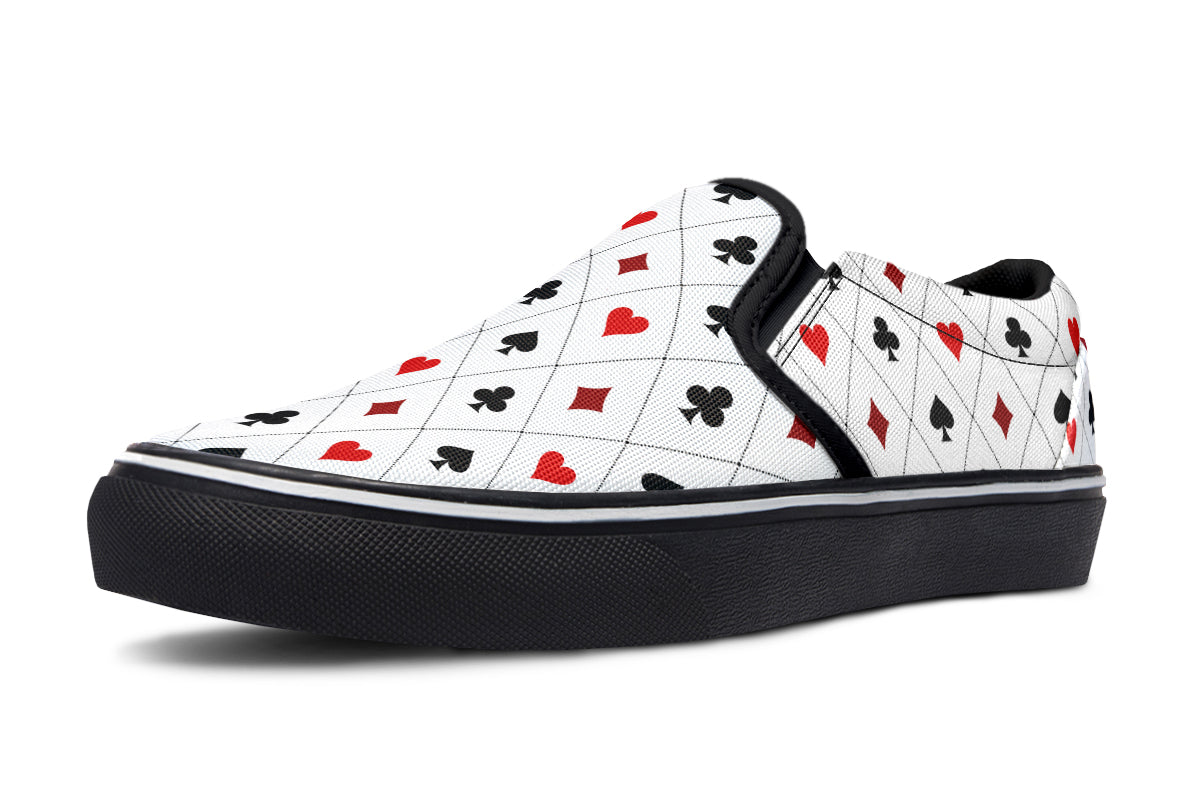 Poker Slip Ons - Offbeat Sweetie