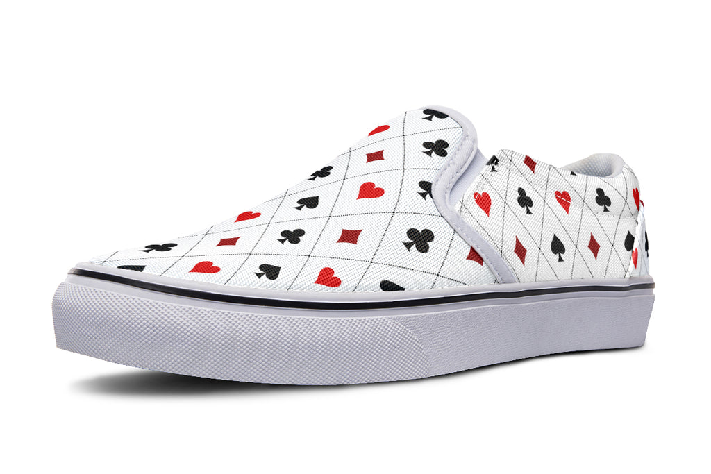Poker Slip Ons - Offbeat Sweetie