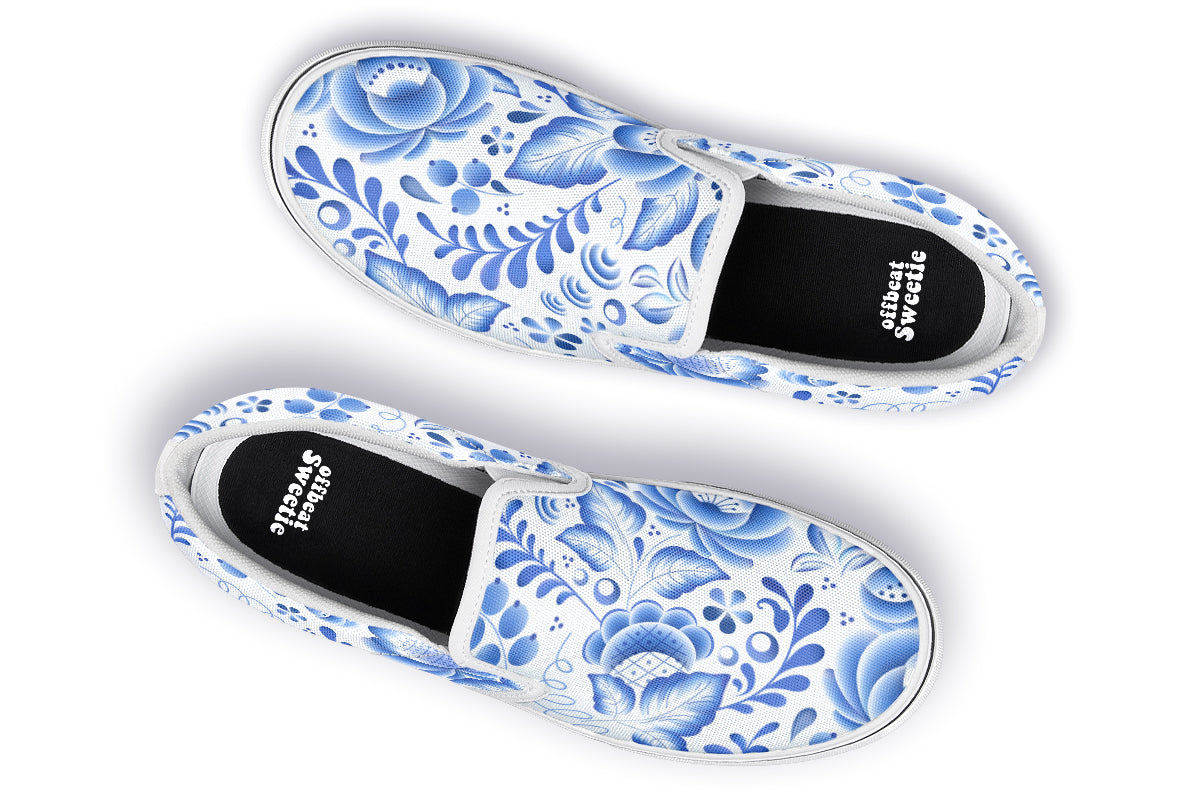 Porcelain Slip Ons - Offbeat Sweetie