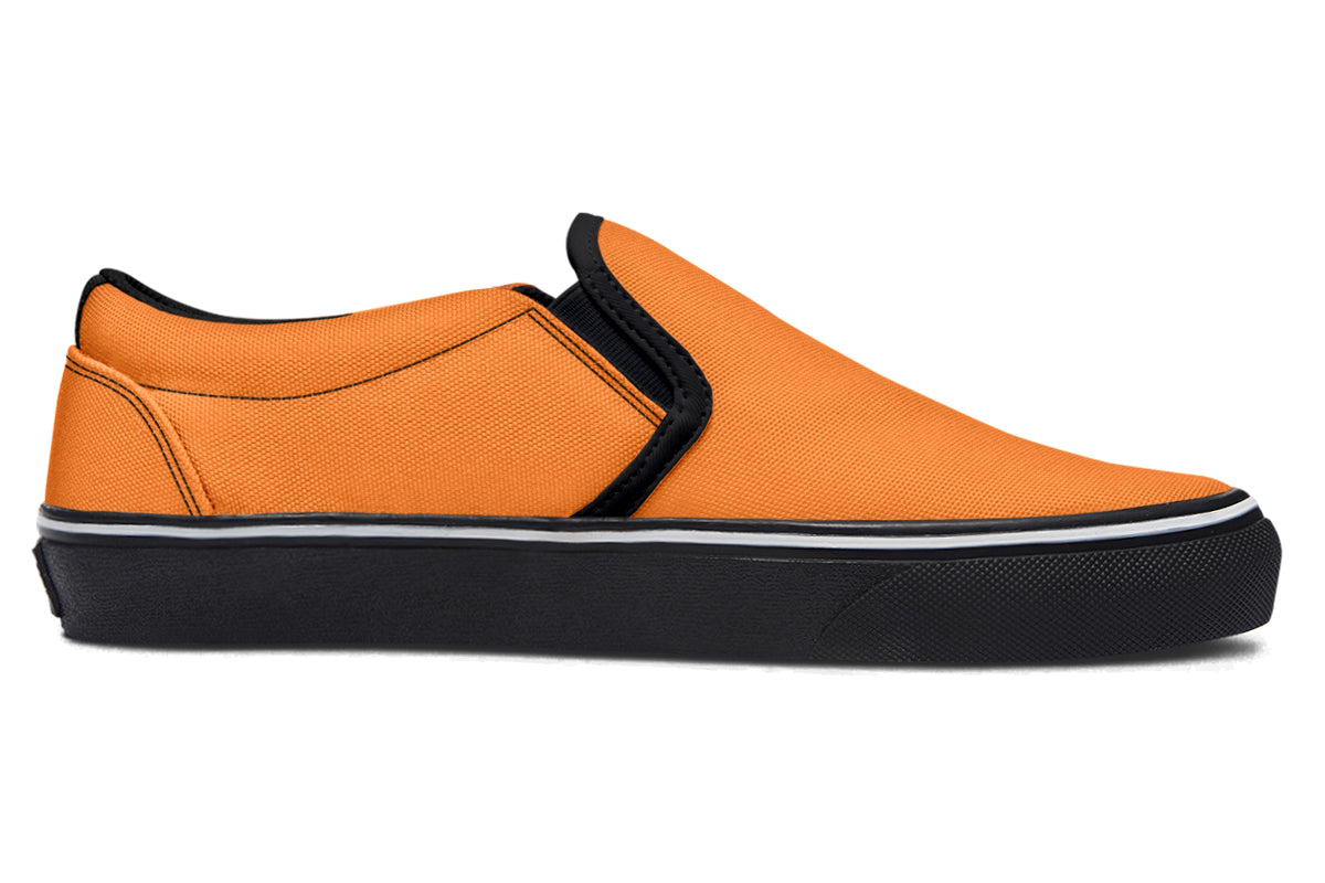 Pumpkin Pop Slip Ons - Offbeat Sweetie