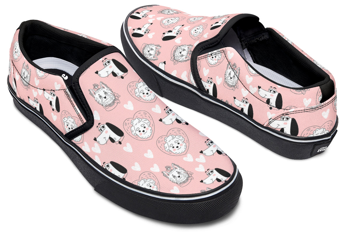 Puppy Love Slip Ons
