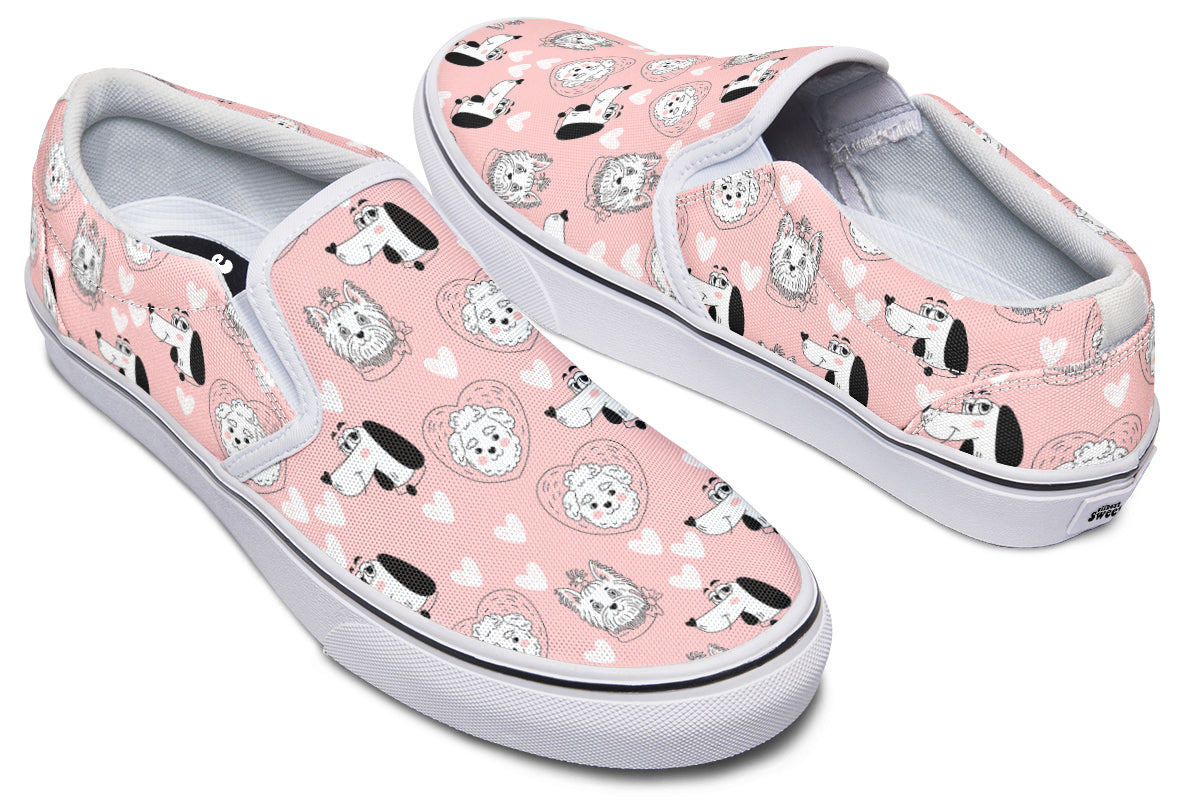 Puppy Love Slip Ons