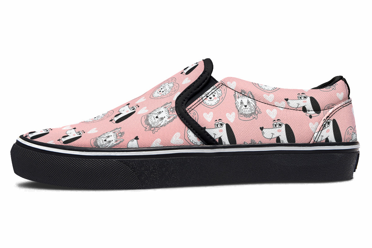 Puppy Love Slip Ons