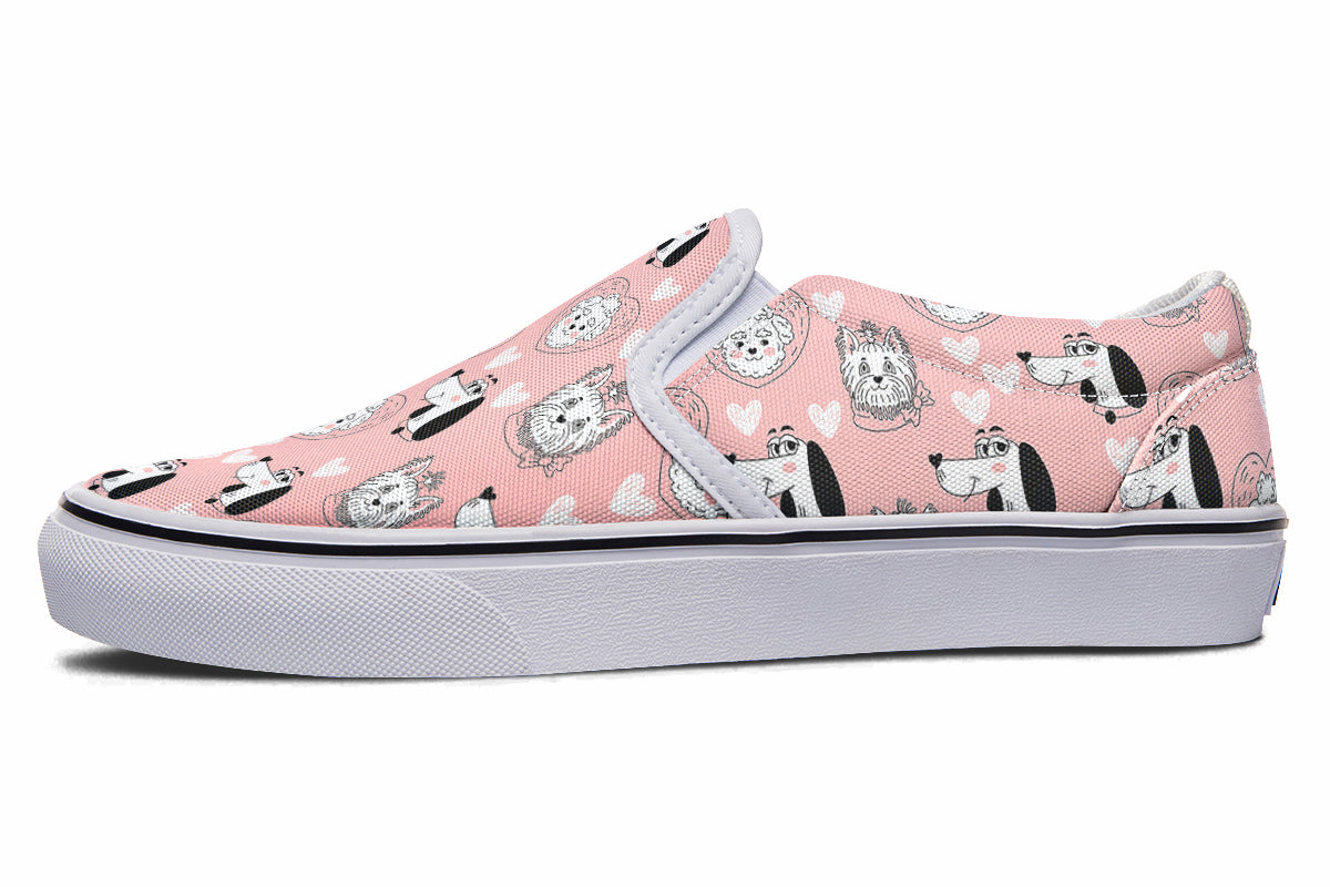 Puppy Love Slip Ons