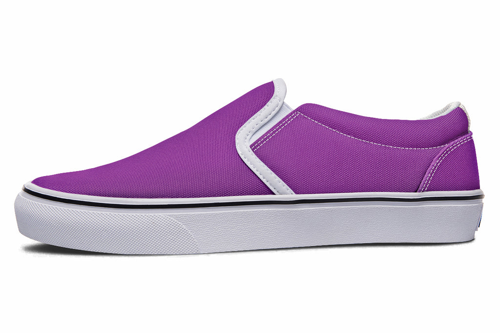 Purple Reign Slip Ons - Offbeat Sweetie