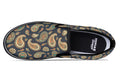 Retro Paisley Slip Ons - Offbeat Sweetie