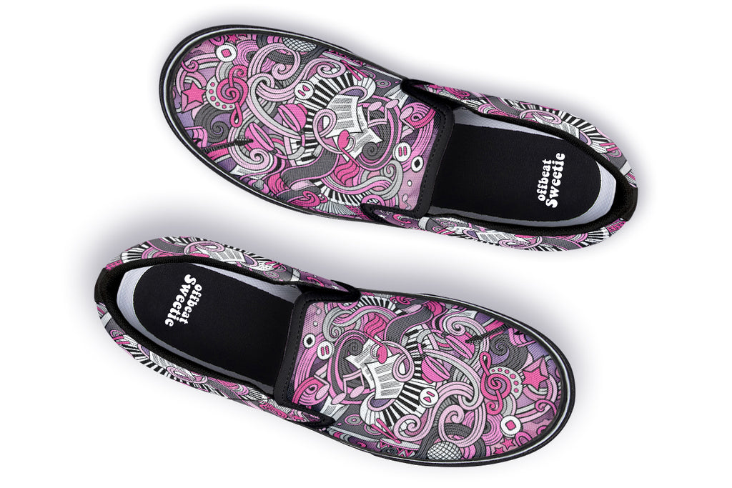 Rock Chic Slip Ons