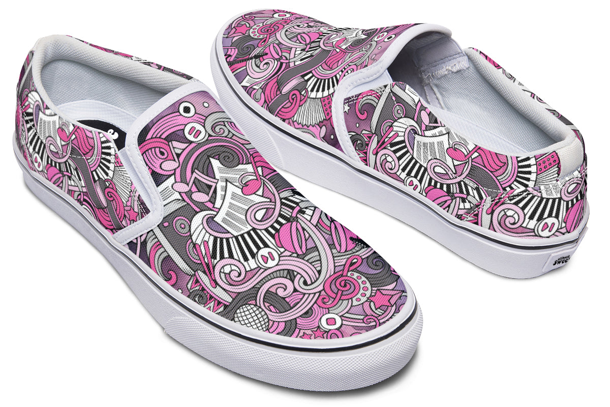 Rock Chic Slip Ons