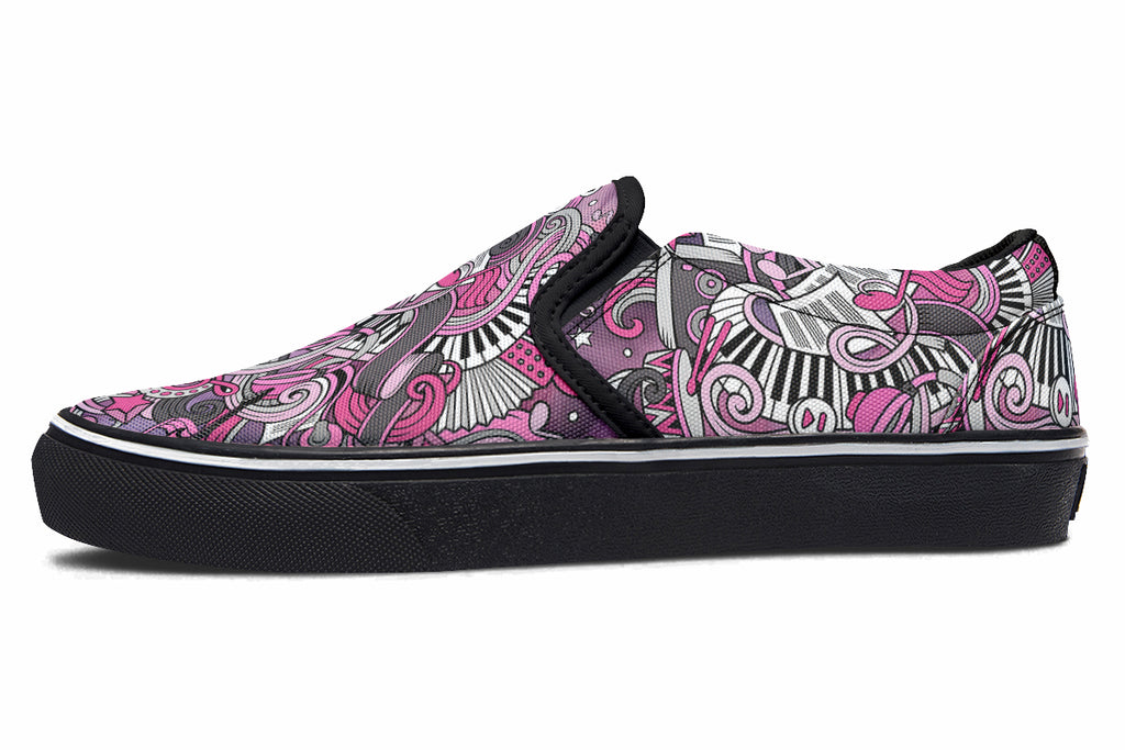 Rock Chic Slip Ons