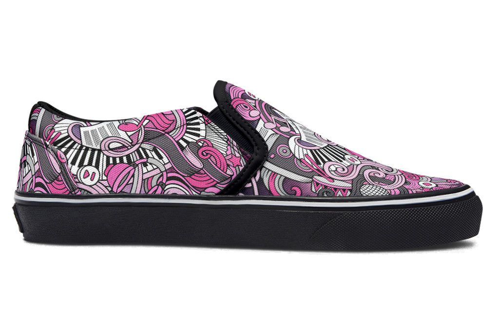 Rock Chic Slip Ons