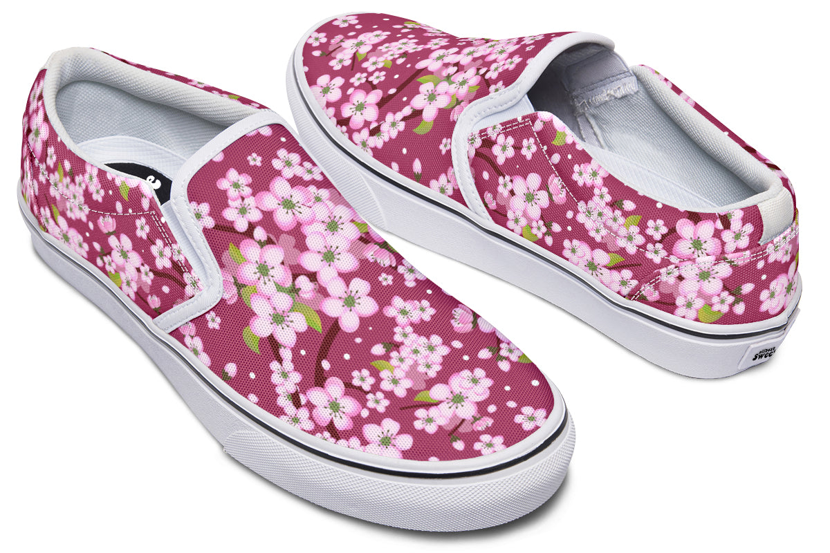 Sakura Slip Ons - Offbeat Sweetie
