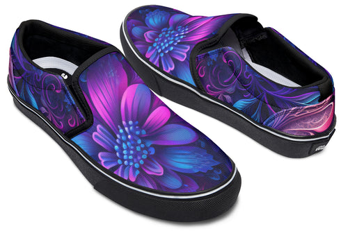 Secret Garden Slip Ons - Offbeat Sweetie