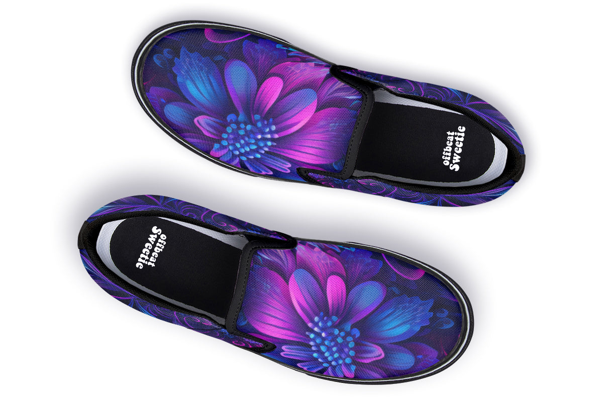 Secret Garden Slip Ons - Offbeat Sweetie