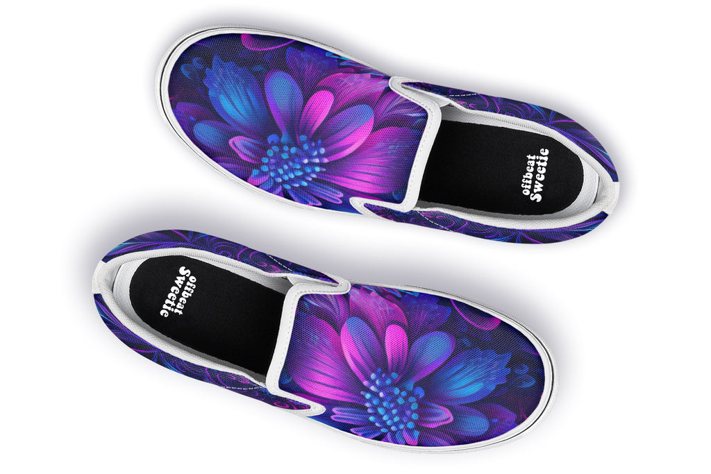 Secret Garden Slip Ons - Offbeat Sweetie
