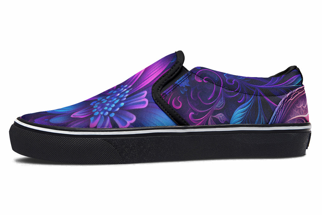 Secret Garden Slip Ons - Offbeat Sweetie
